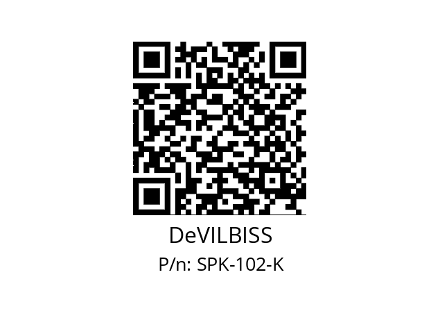   DeVILBISS SPK-102-K