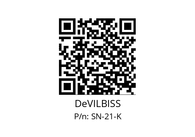   DeVILBISS SN-21-K