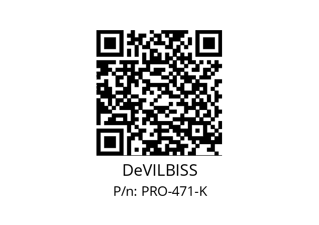   DeVILBISS PRO-471-K