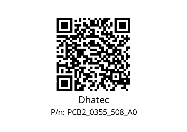   Dhatec PCB2_0355_508_A0