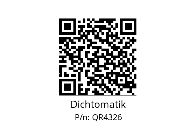   Dichtomatik QR4326