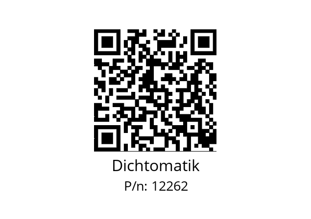   Dichtomatik 12262