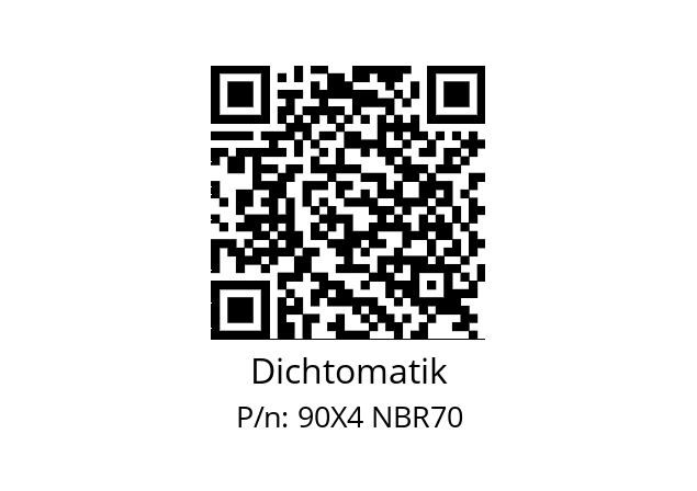   Dichtomatik 90X4 NBR70