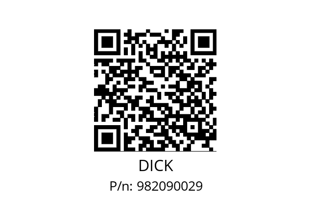  K240 DICK 982090029