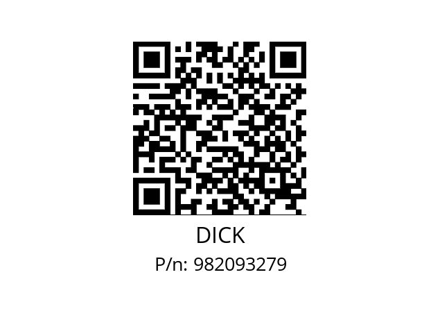   DICK 982093279