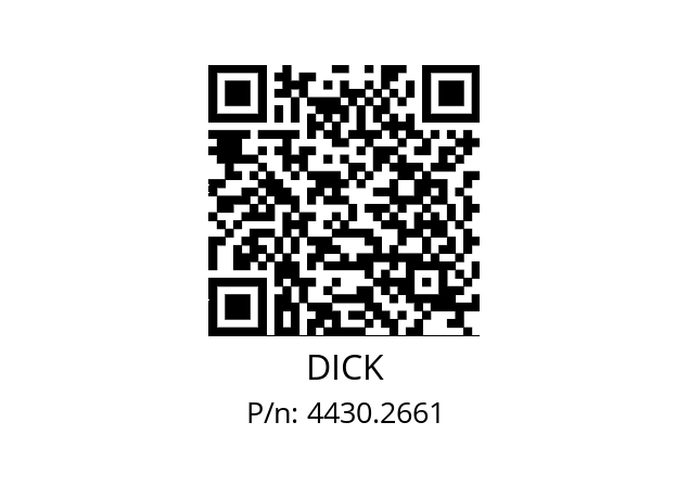   DICK 4430.2661