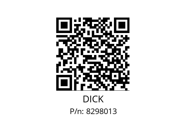   DICK 8298013