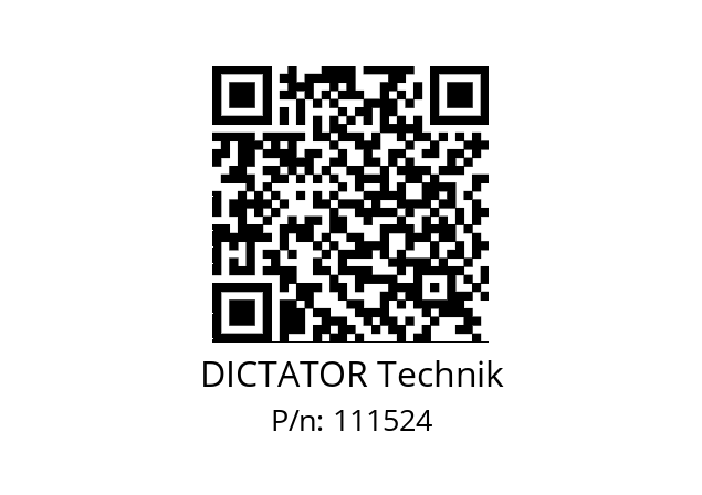   DICTATOR Technik 111524