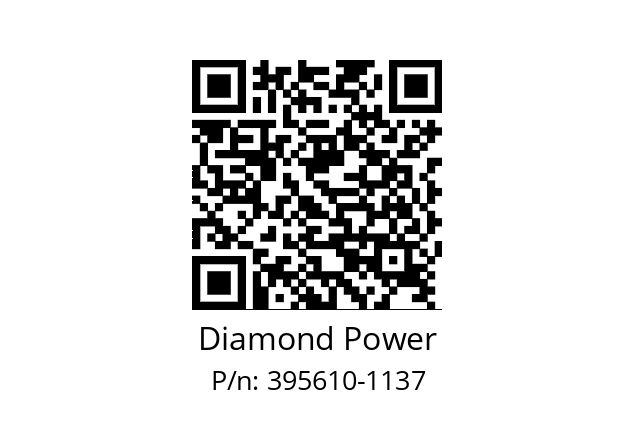   Diamond Power 395610-1137