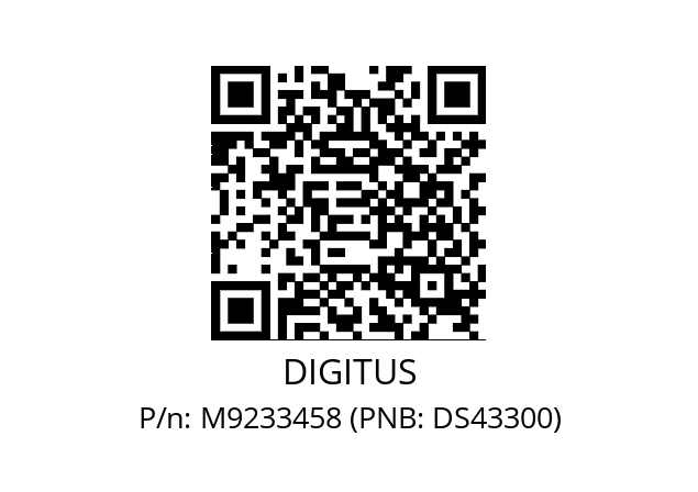   DIGITUS M9233458 (PNB: DS43300)