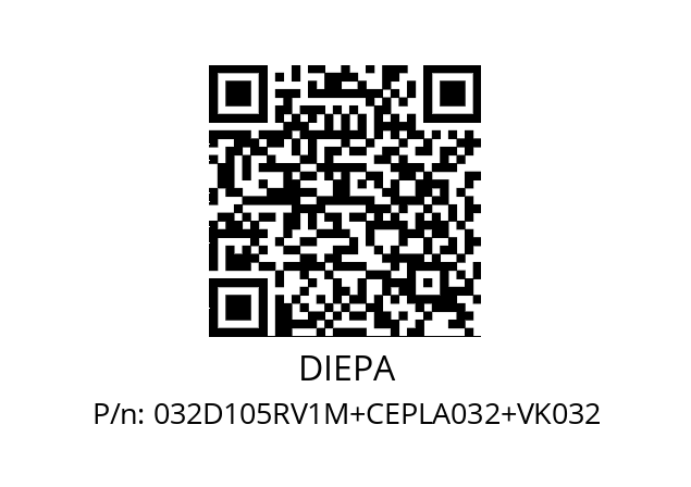   DIEPA 032D105RV1M+CEPLA032+VK032