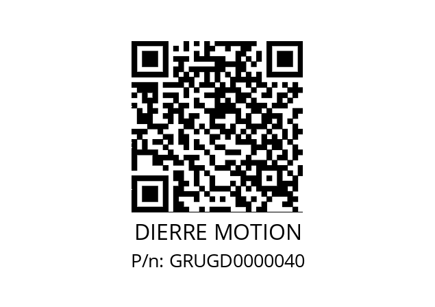   DIERRE MOTION GRUGD0000040