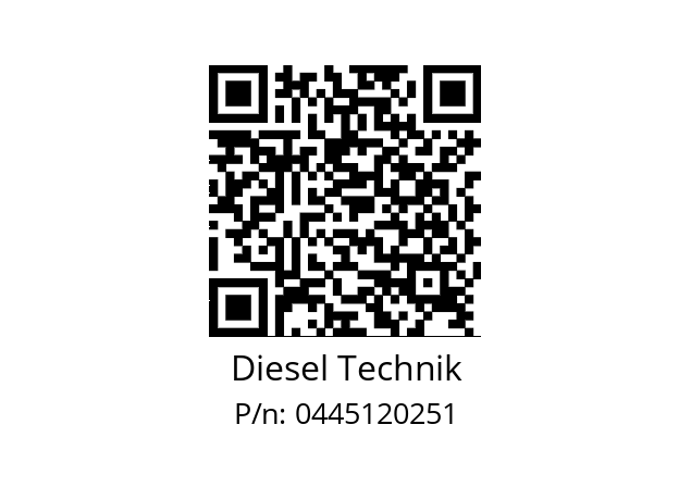   Diesel Technik 0445120251