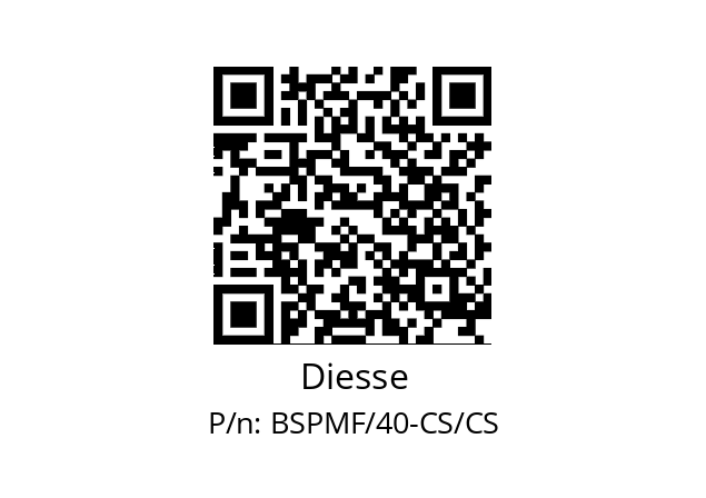   Diesse BSPMF/40-CS/CS