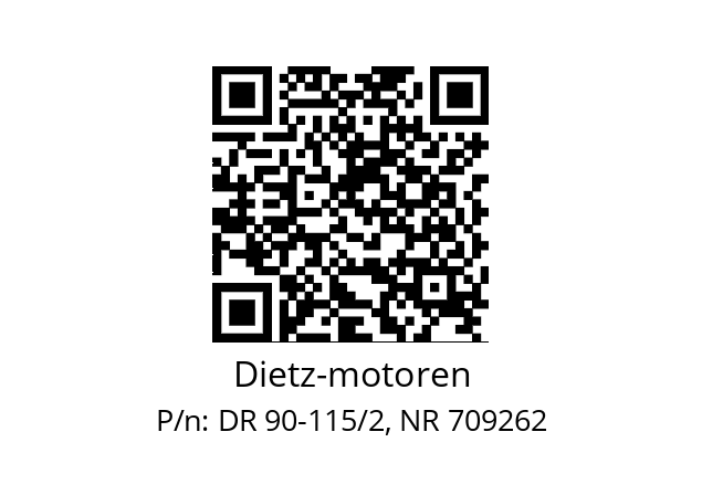   Dietz-motoren DR 90-115/2, NR 709262