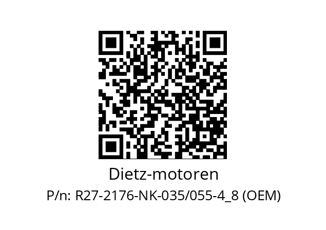   Dietz-motoren R27-2176-NK-035/055-4_8 (OEM)