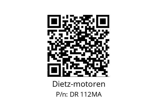   Dietz-motoren DR 112MA