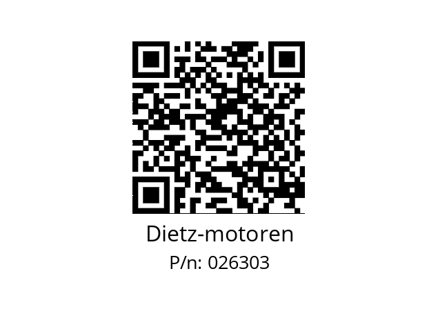   Dietz-motoren 026303