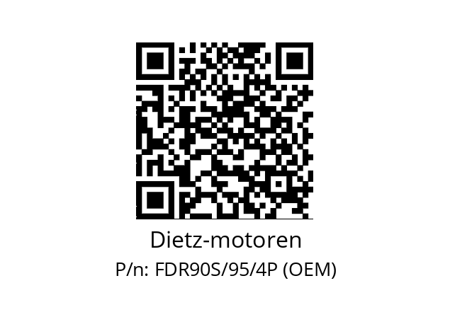   Dietz-motoren FDR90S/95/4P (OEM)