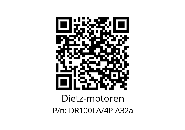   Dietz-motoren DR100LA/4P A32a