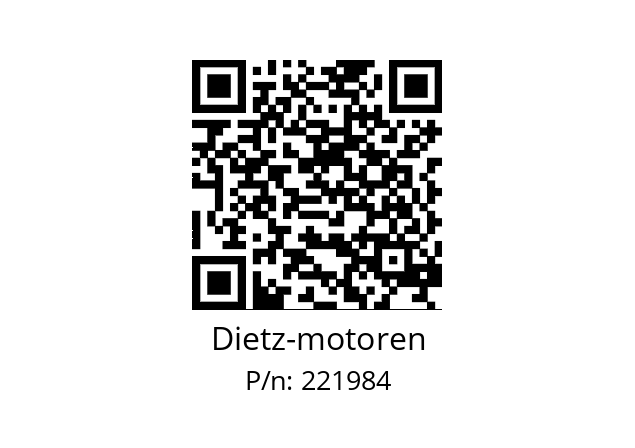   Dietz-motoren 221984