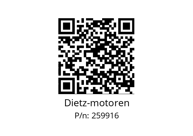   Dietz-motoren 259916