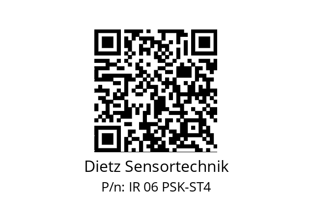   Dietz Sensortechnik IR 06 PSK-ST4