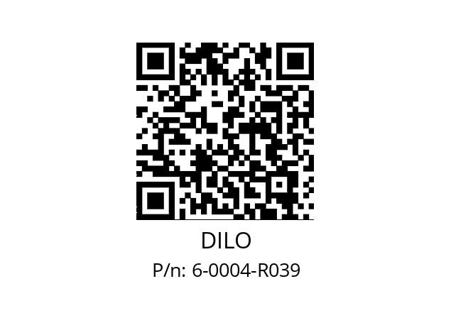   DILO 6-0004-R039