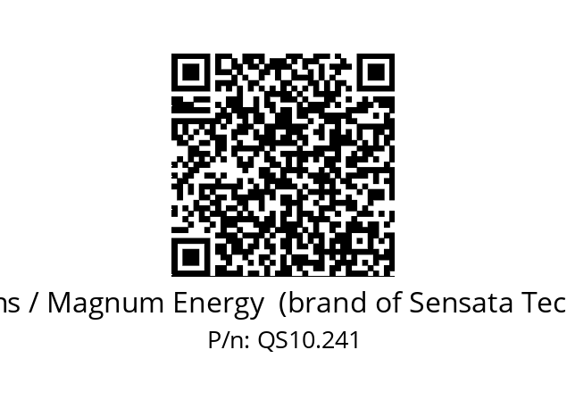  514-5574 Dimensions / Magnum Energy  (brand of Sensata Technologies) QS10.241