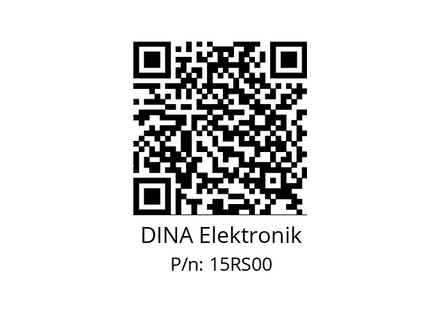   DINA Elektronik 15RS00