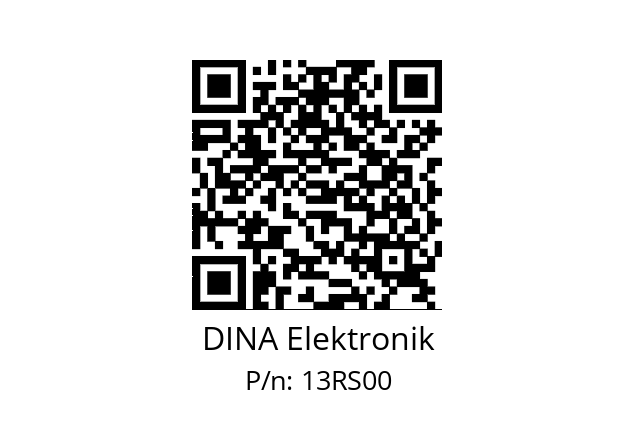   DINA Elektronik 13RS00