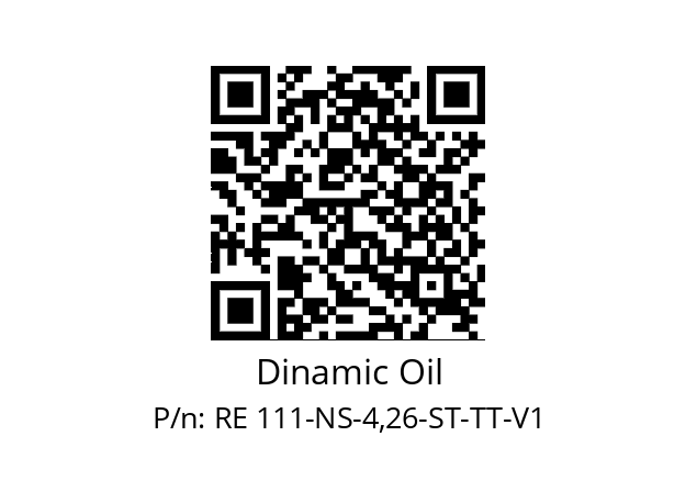   Dinamic Oil RE 111-NS-4,26-ST-TT-V1