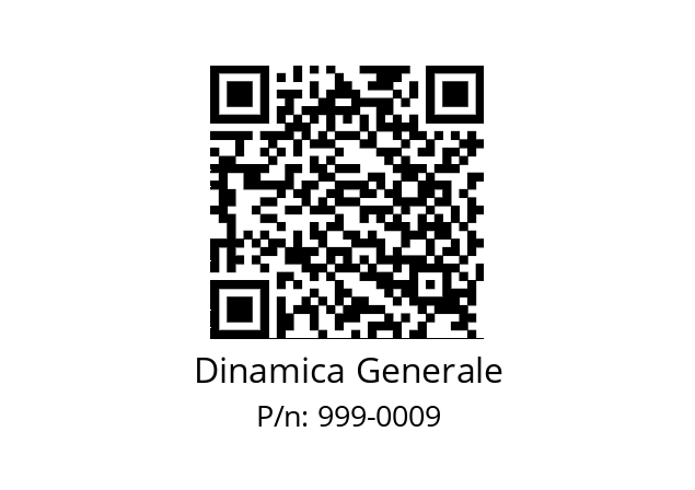   Dinamica Generale 999-0009