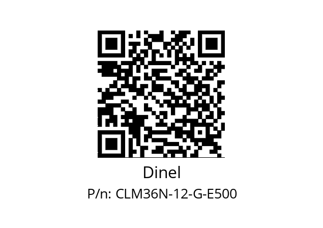   Dinel CLM36N-12-G-E500