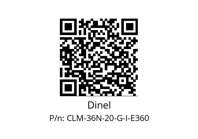   Dinel CLM-36N-20-G-I-E360