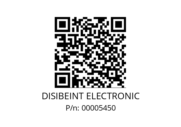   DISIBEINT ELECTRONIC 00005450