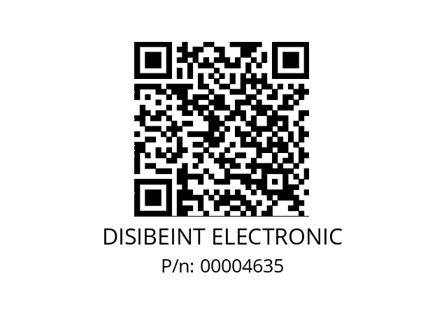   DISIBEINT ELECTRONIC 00004635