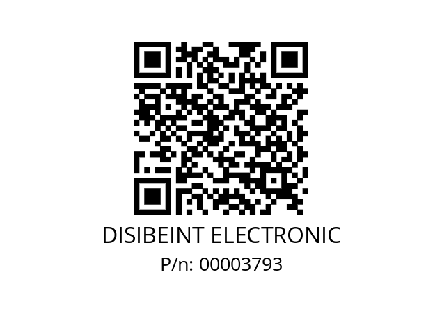   DISIBEINT ELECTRONIC 00003793