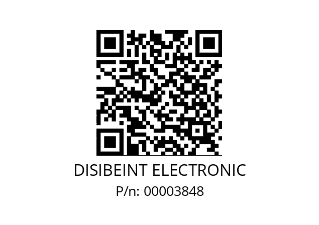   DISIBEINT ELECTRONIC 00003848