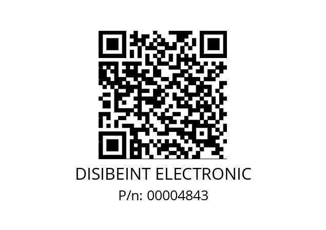   DISIBEINT ELECTRONIC 00004843