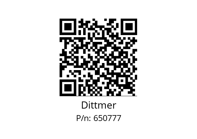   Dittmer 650777