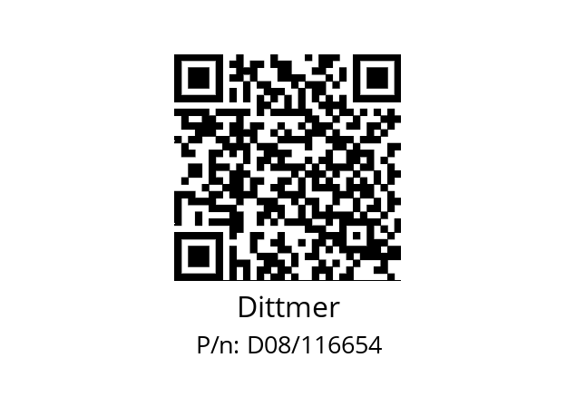   Dittmer D08/116654