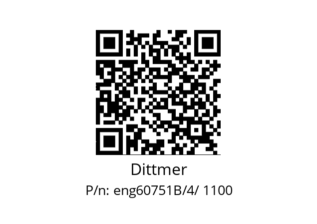   Dittmer eng60751B/4/ 1100