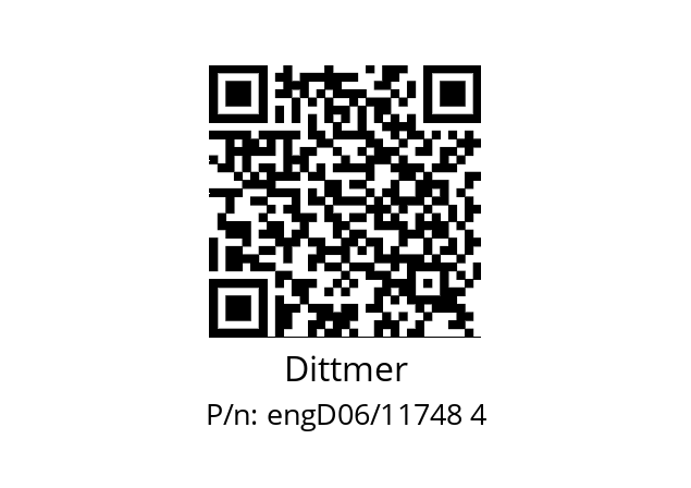   Dittmer engD06/11748 4