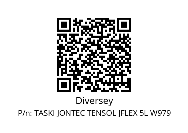   Diversey TASKI JONTEC TENSOL JFLEX 5L W979