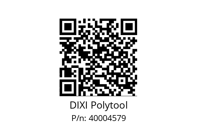  24623 DIXI Polytool 40004579