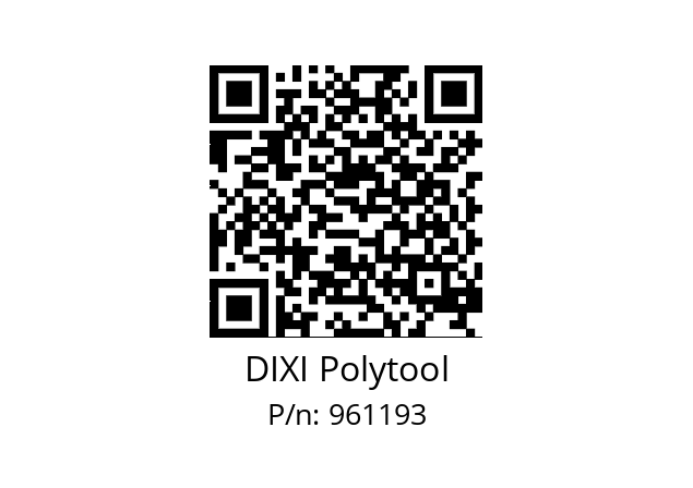   DIXI Polytool 961193