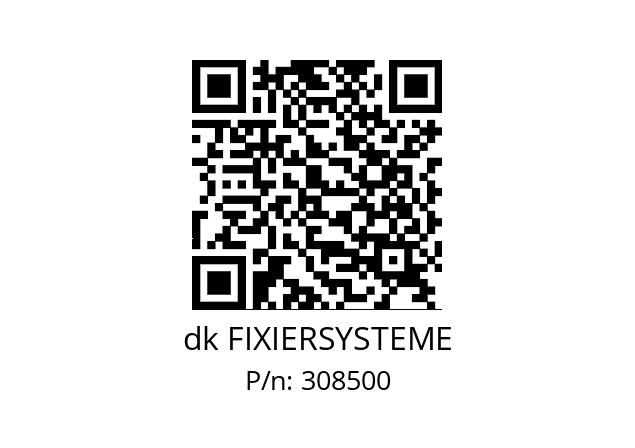   dk FIXIERSYSTEME 308500