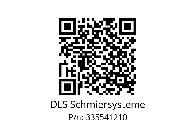   DLS Schmiersysteme 335541210