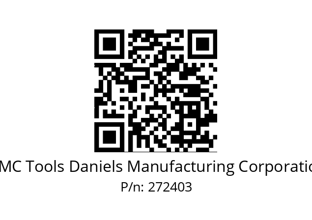   DMC Tools Daniels Manufacturing Corporation 272403